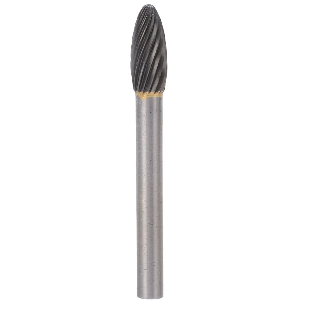 Professional Alloy Steel Carbide Rotary Burr Single Cut Wear-Proof Die Grinder Bit Universal Rotary File Auto Repair Shops