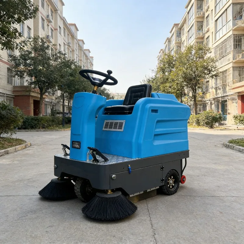 

Автоматическая подметальная машина для больших промышленных площадей, мощная уличная подметальная машина на аккумуляторах для продажи