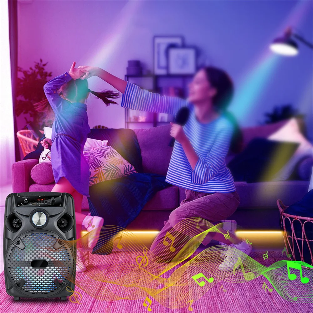 1100W Portable Bluetooth Party Speaker 8\