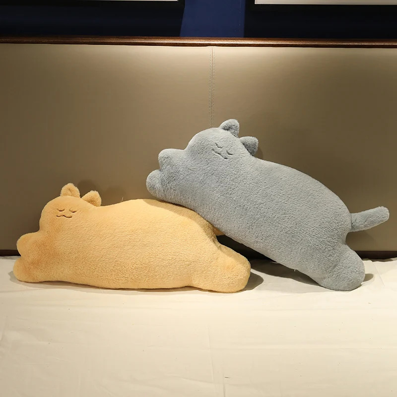 

Plushie Cat Pillow Toys For Baby Stuffed Kawaii Cats Pillow Cushion Soft Room Decor Pillow Sleeping Toys For Girls Birthday Gift