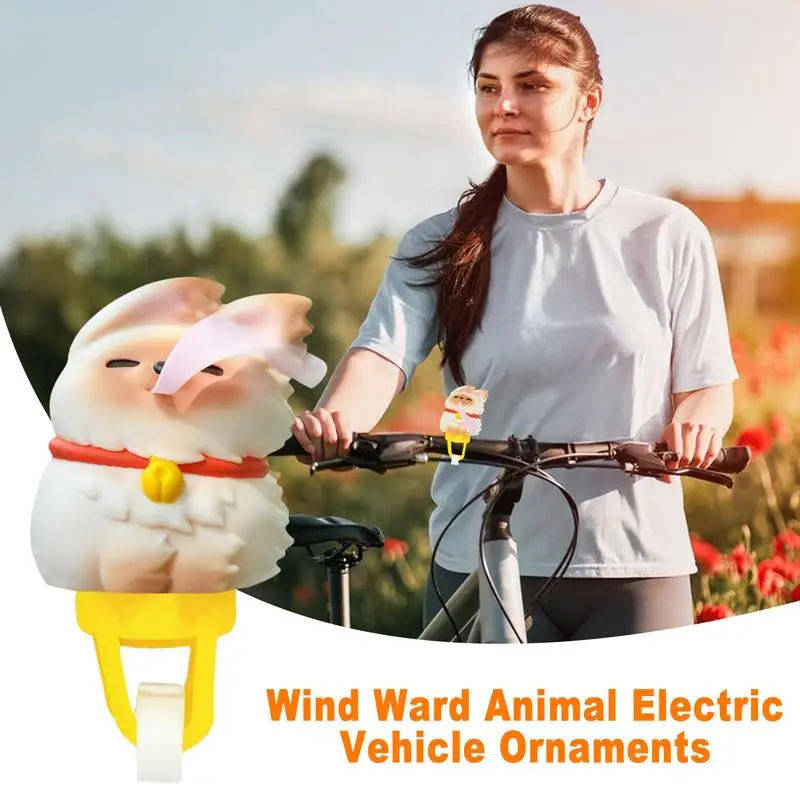 Cool Accessories For Kids Bikes Bike Pinwheel Windmill Decoration Compact Stylish Fun Cute Animal Ornament For Motorcycle