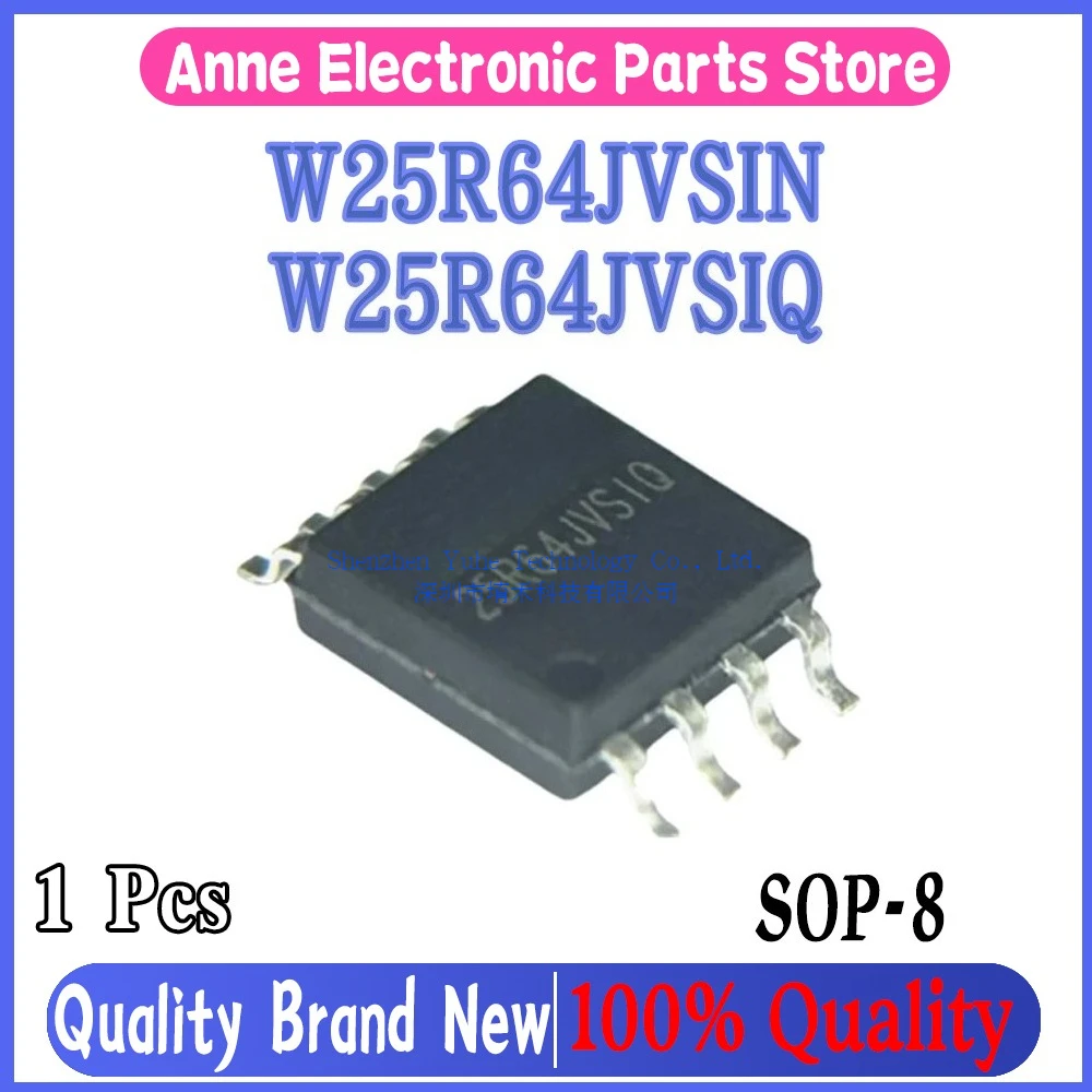 (1piece) 100% New W25R64JVSSIN W25R64JVSIN 25R64JVSIN W25R64JVSSIQ W25R64JVSIQ 25R64JVSIQ sop-8