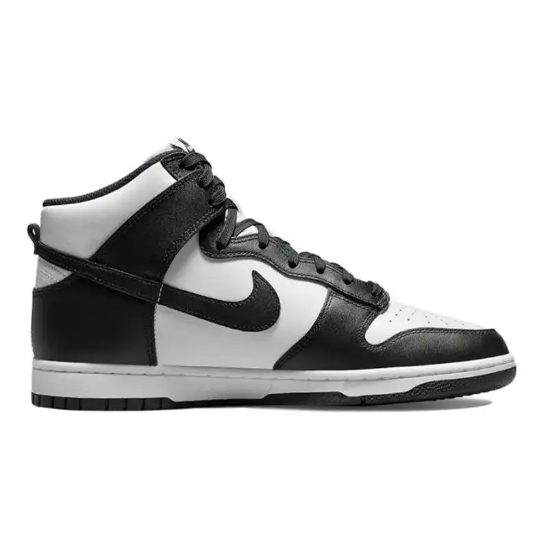 【Customize】Nike Dunk Skateboarding Shoes Men High-top White/black Sneakers shoes DD1399-105