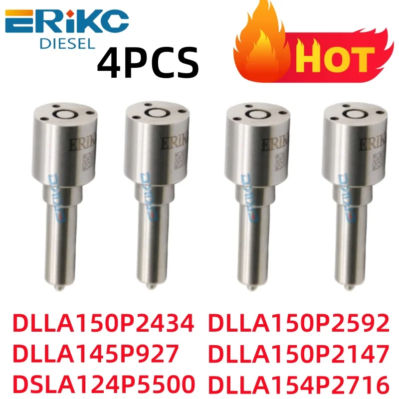 

4pcs DLLA150P2434 DLLA145P927 DSLA124P5500 Common Rail Injector Nozzle Sprayer DLLA150P2592 DLLA150P2147 DLLA154P2716