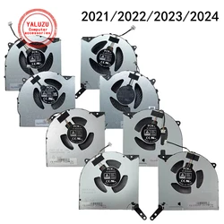 New Laptop CPU GPU Cooling Fan For Lenovo Y9000P R9000P 2021/2022/2023/2024 Legion Pro 5 16IRX8 16ARX8 16IRX8 16ARH7H 16IAH7H