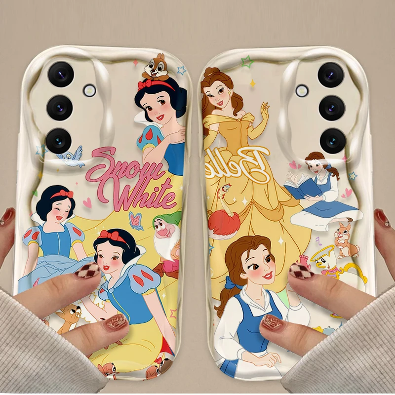 Disney princesa linda capa para samsung galaxy a16 a06 a55 a35 a25 a15 a05 a05s a54 a34 a24 a14 a73 a53 a33 a23 a13 a52 a32 a22