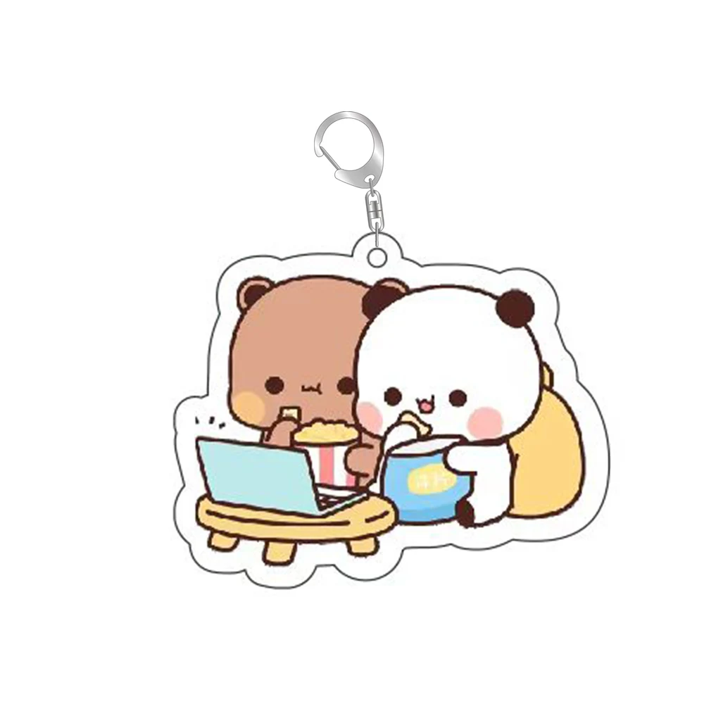 Cute Bubu Dudu Keychain Figure
