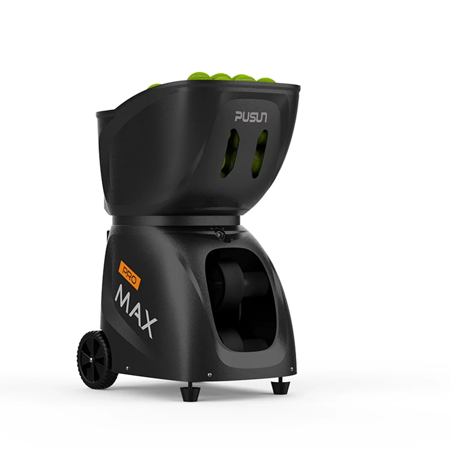 2026 PUSUN New Design PT-Pro Max Intelligent AI Tennis Ball Machine Automatic Professional Padel Tennis Training Launcher
