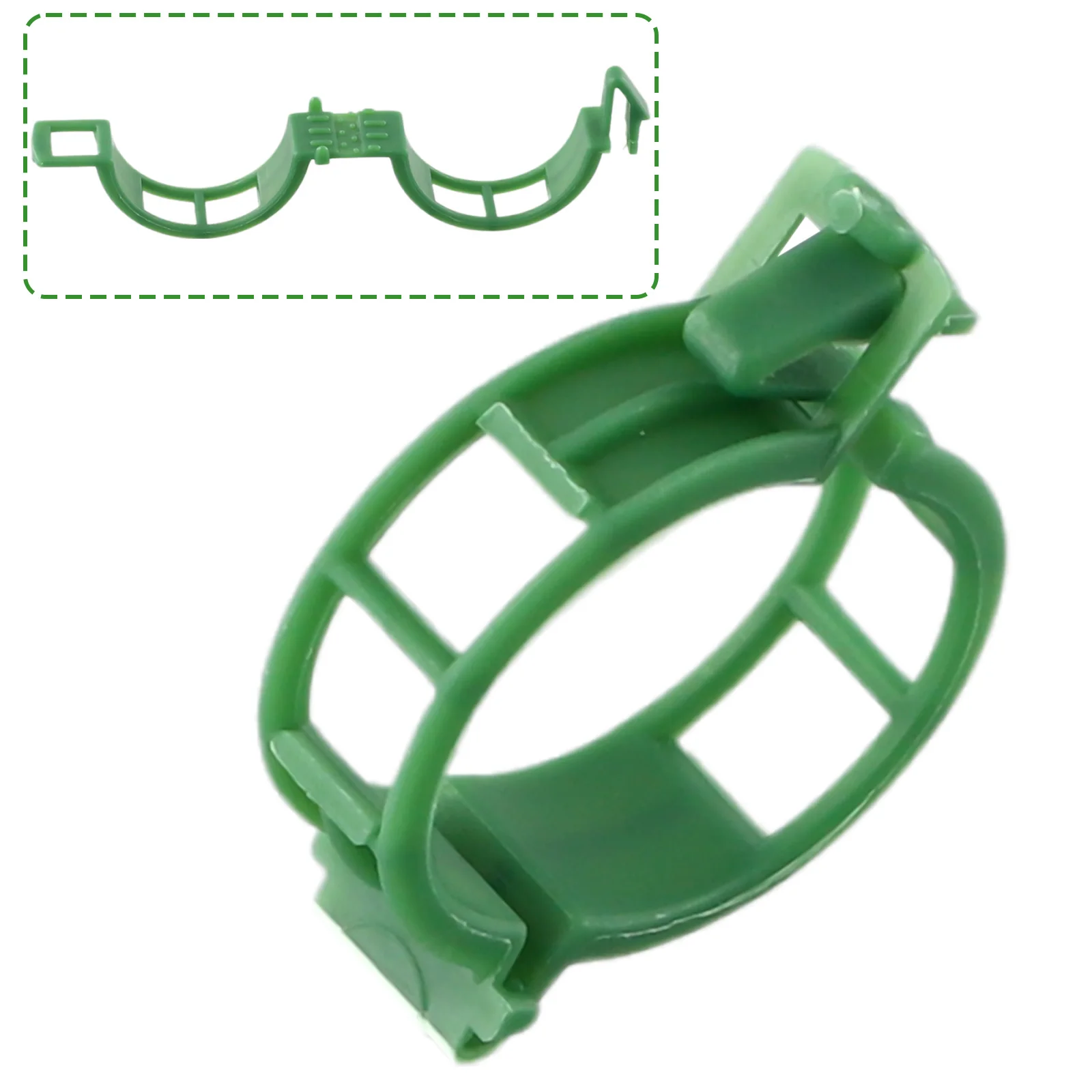 

100pcs /bag Plant Clip Tomato Clips Trellis Garden Plant Flower Vegetable Binder Twine Plant Support Greenhouse Clip Supplies