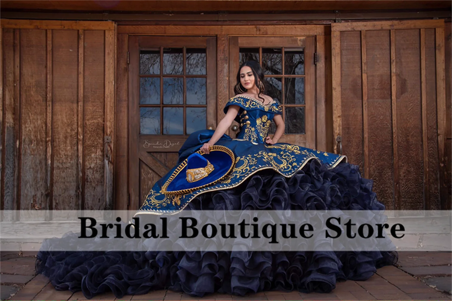 Luxury Embroidery Ball Gown Mexi Quinceanera Dresses 2024 Ruffle Sweet 16 Dresses Vestidos De 15 Años Lace Up  Customized