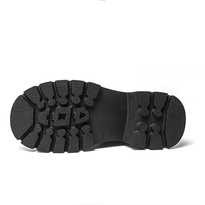 جلد طبيعي تشيلسي الأحذية للرجال الانزلاق على عادية عالية الجودة حذاء من الجلد خمر نمط الأعمال الأحذية كل مباراة #6