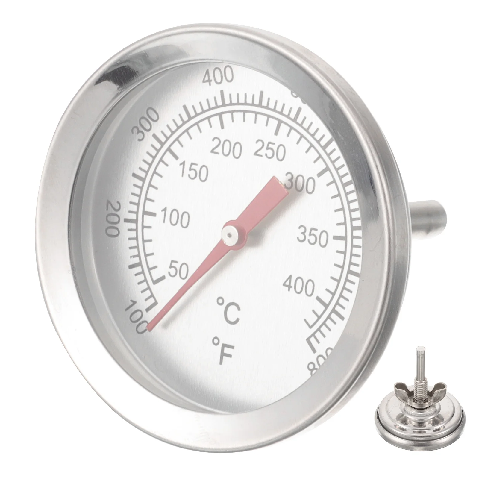 

Durable Stainless Steel Oven Thermometer Easy to Use for Home Baking Bbq Cooking Temperature Measuring Tool Oven Thermometer