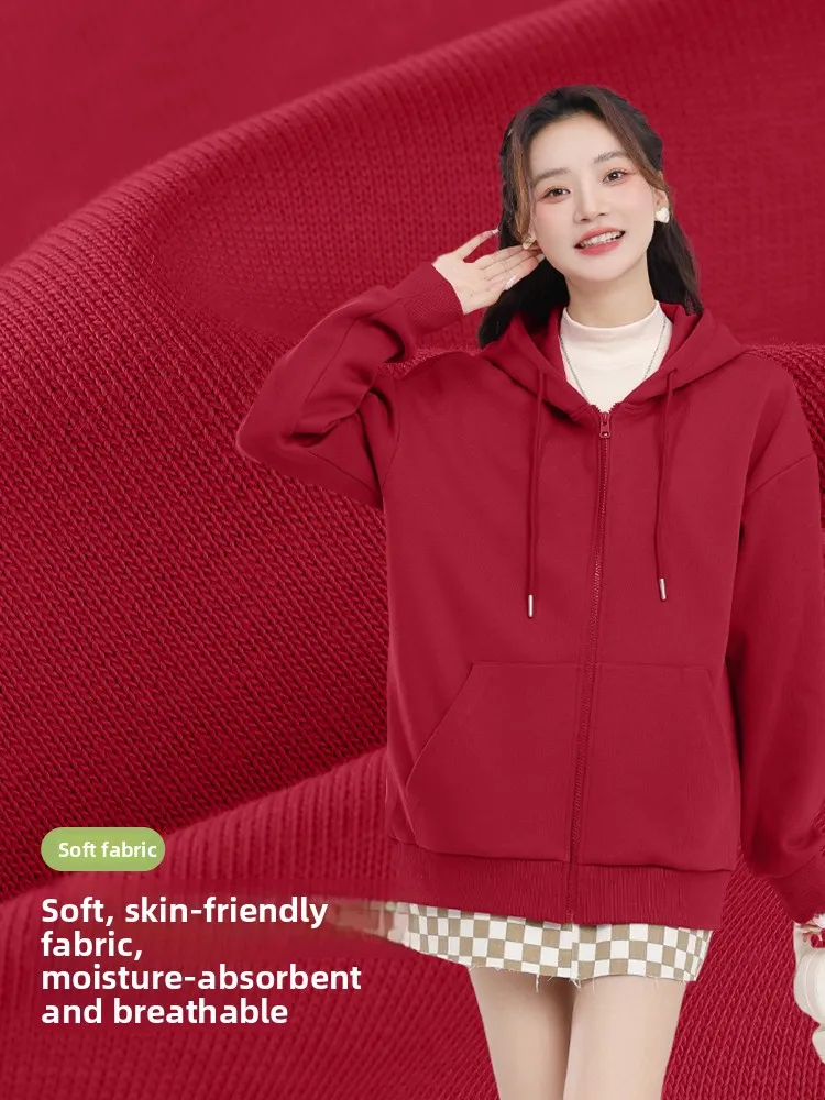 سترة Jeanswest بغطاء للرأس وسحاب Jaet للسيدات خفيفة الوزن من American Lazy Sle Fall وصلت حديثًا قطعة واحدة