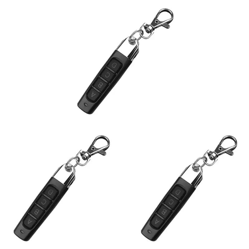 B04C-3X Universal Remote Control 433.92Mhz For Gates, Garage And Barrier - 4 Buttons, Compact Design, Easy To Use