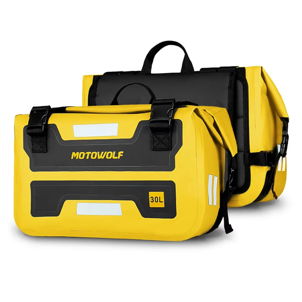 

Outdoor Motorcycle Long-Distance Riding Large Capacity Side Bag Side Storage Waterproof Saddle Bag Back Seat Storage Bag SideBag
