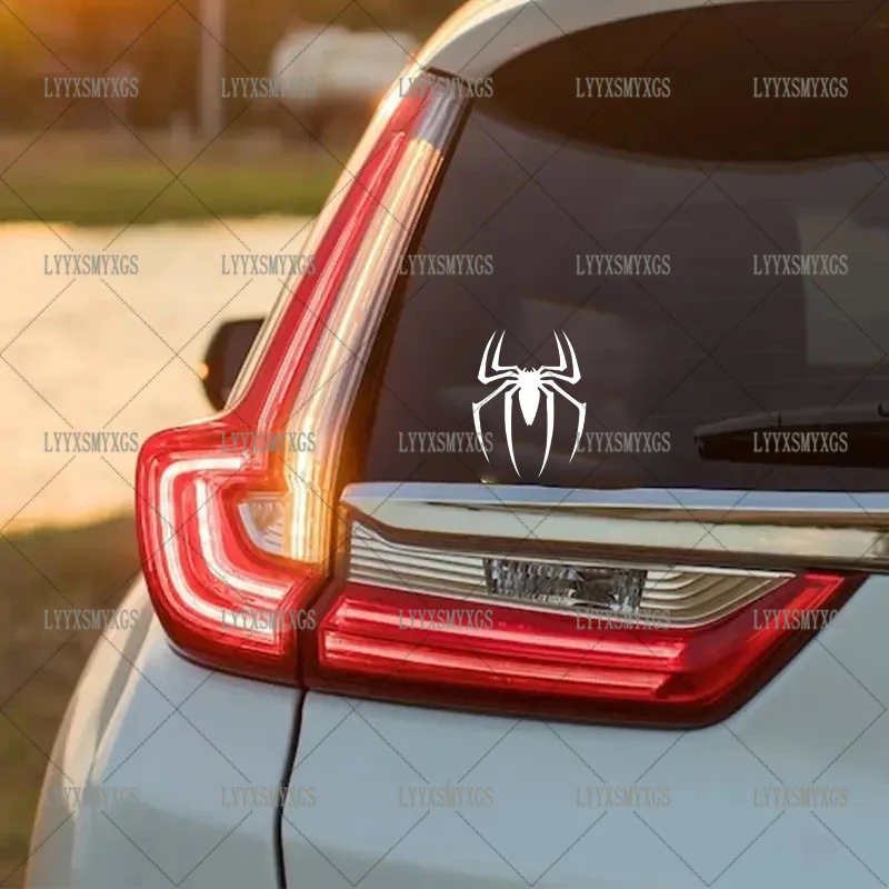 

Self-Adhesive Custom Reptile Black Spider Car Stickers Waterproof Sunscreen Vinyl Decal PVC wholesale Car Accessories