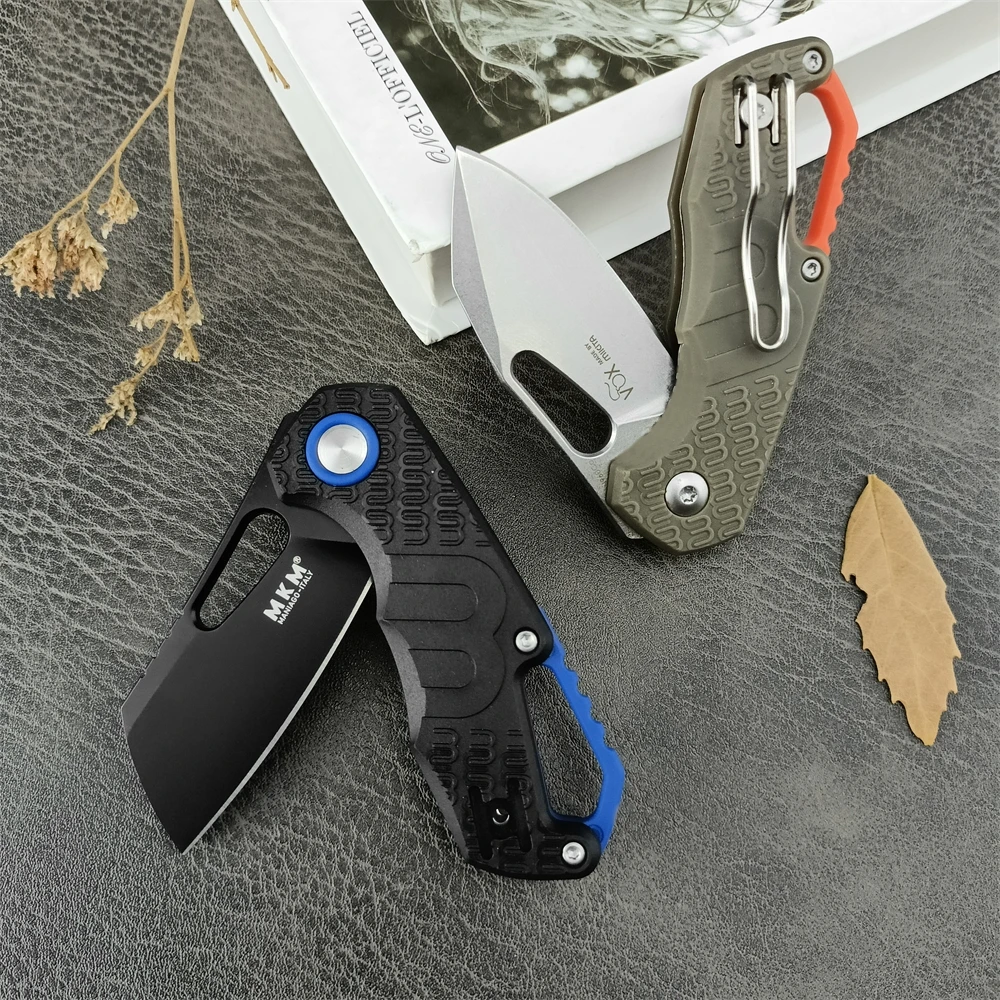 MKM F0332 Folding Knife 8Cr13Mov Blade Nylon Fiber Handle High Quality Outdoor EDC Survival Camping Hiking Hunting Tools