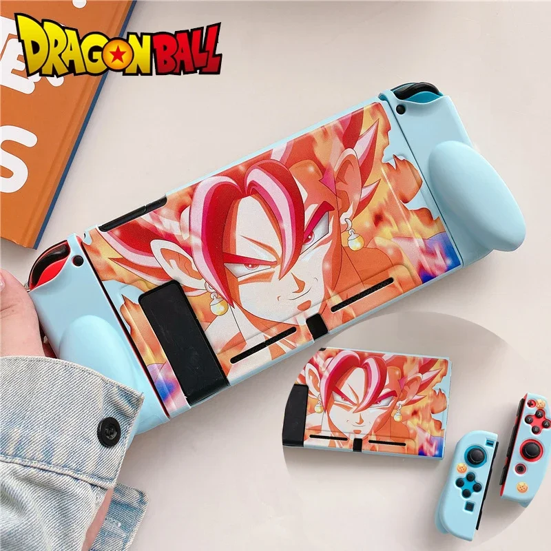 

Dragon Ball Goku TPU Soft Shell Protective Case Cover Joycon Back Protector for Nintendo Switch Game Console Accessories Gifts
