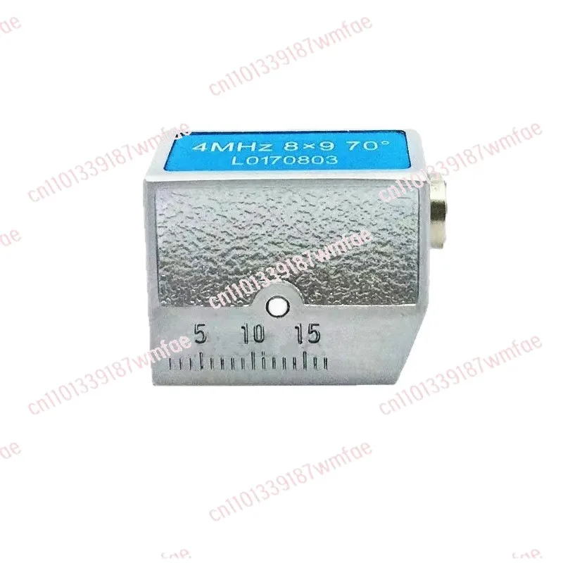 Flaw Detector Ultrasonic Angle Probe 4MHz 8x9mm 45/60/70 Degree Angle Beam Probe Transducer for Ultrasonic