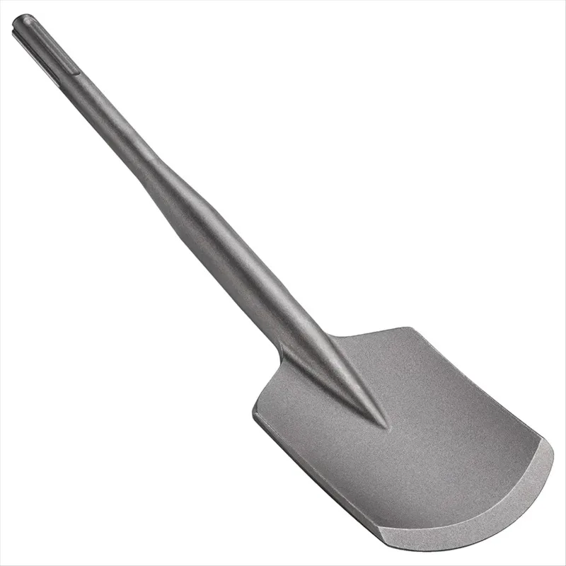 Max Clay Spade, 4-1/2 pulgadas. X 17 pulgadas. Broca de pala de taladro de acero para martillo perforador eléctrico SDS Max