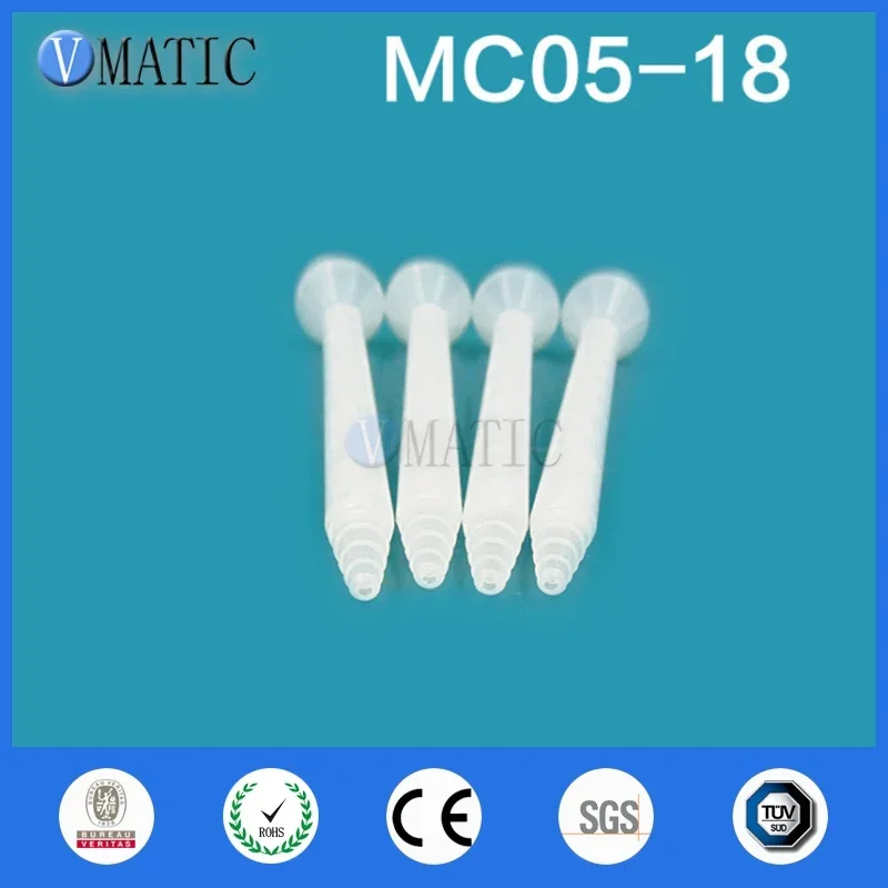 Free Shipping Resin Static Mixer MC05-18 Mixing Nozzles For Duo Pack Epoxies (White Core)