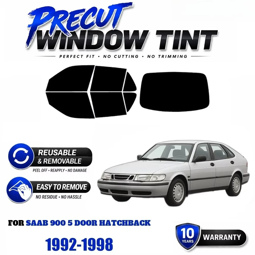 Pre-Cut Premium Window Tint For Ford Fiesta 5-Door 2002-2008 Front & Rear Windows High Performance Film With UV & Heat Rejection