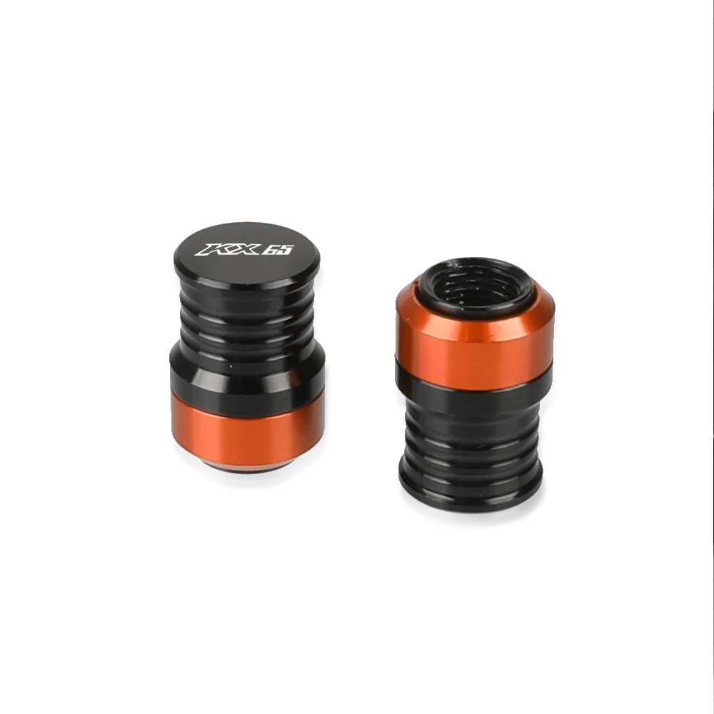 لكاواساكي KX65 KX 65 طوال العام 2021 2020 2019 دراجة نارية الملحقات مركبة عجلة قضيب صمام إطار قبعات يغطي أجزاء عالمية #3