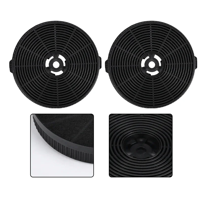 

2PCS Kitchen Range Hood Activated Carbon Filters Activated Carbon Filters For Kitchen Range Hood Accessories Filter 140*25mm