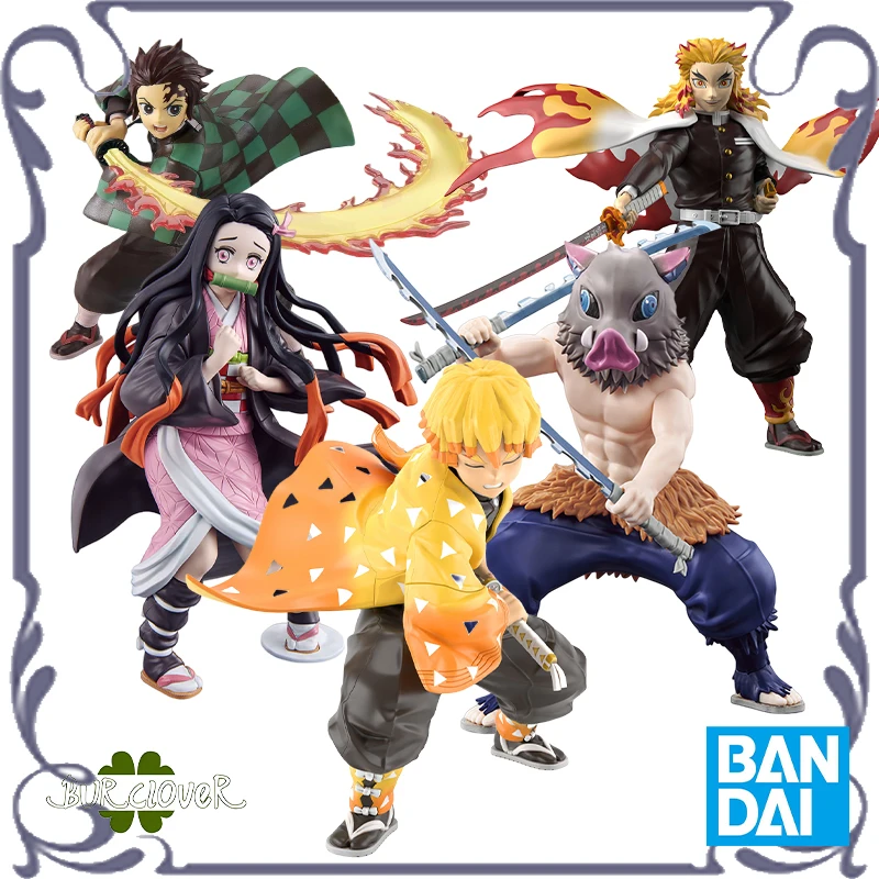 

BANDAI Original Figure-rise Series Demon Slayer Tanjiro Kamado Inferno Jiro Nekomata Tsubaki Hashibira Inosuke Assembly Model