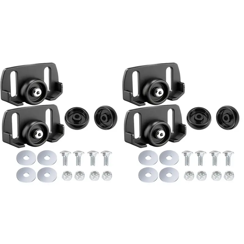 【travel-essential】2x-490-241-0038-universal-roller-skid-snow-thrower-shoes-snow-blower-skid-shoes-w-hardware-for-craftsman-mtd-c