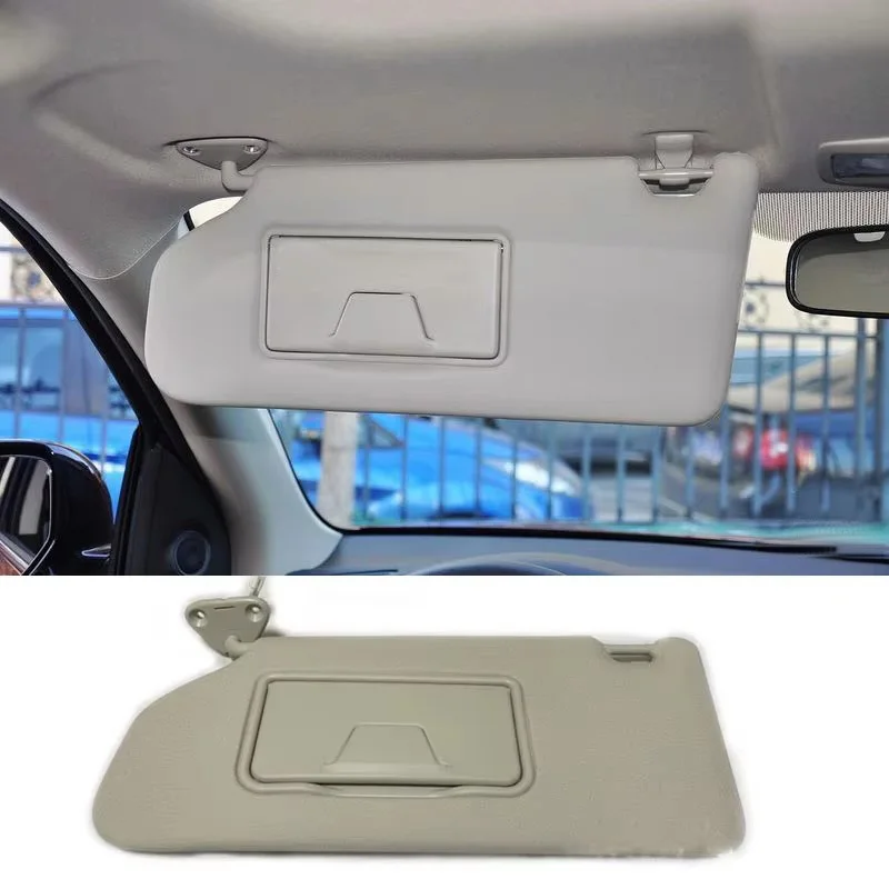 Auto accessories With a makeup mirror sun visor for Mitsubishi Outlander 2013-2021 belt makeup mirror sun-shading