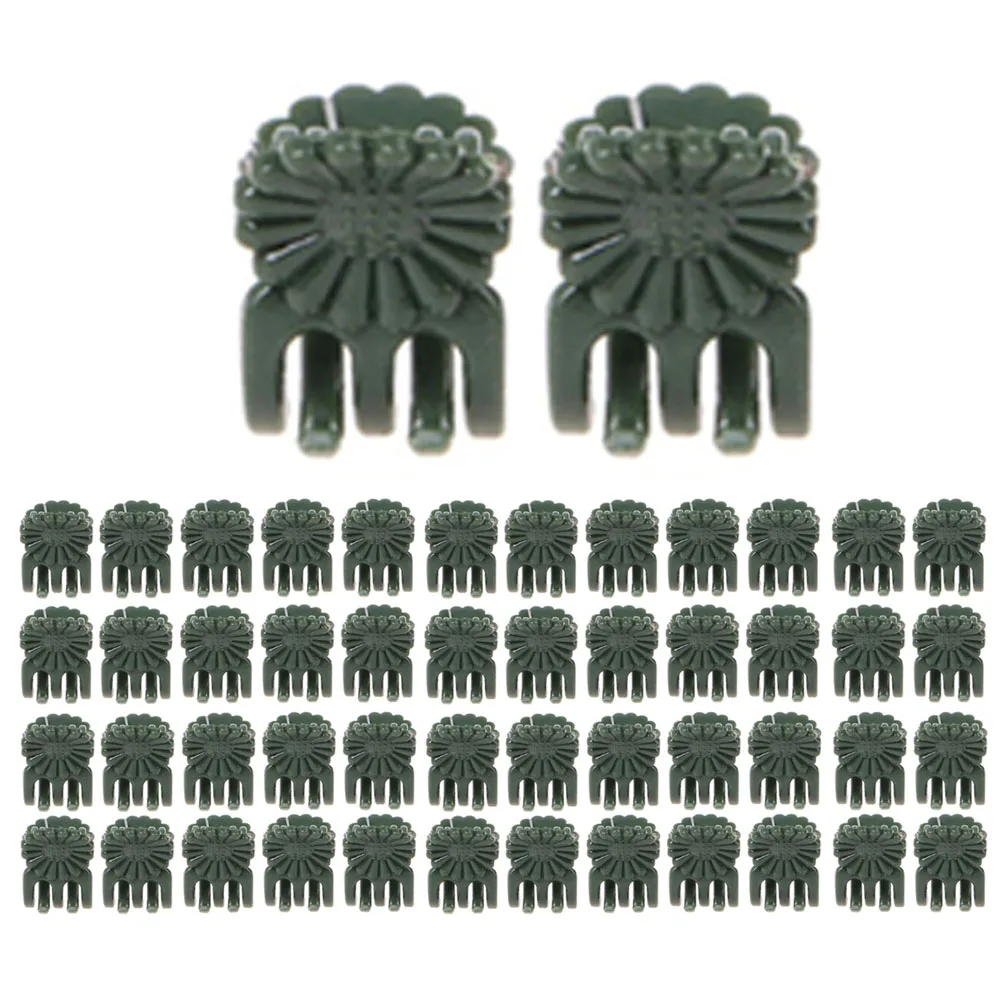 Plant Clips Garden Plant Clamp Plant Ties & Supports Plastic Tied Branch Vine Clips Fix Planting Cage Gardening Clips