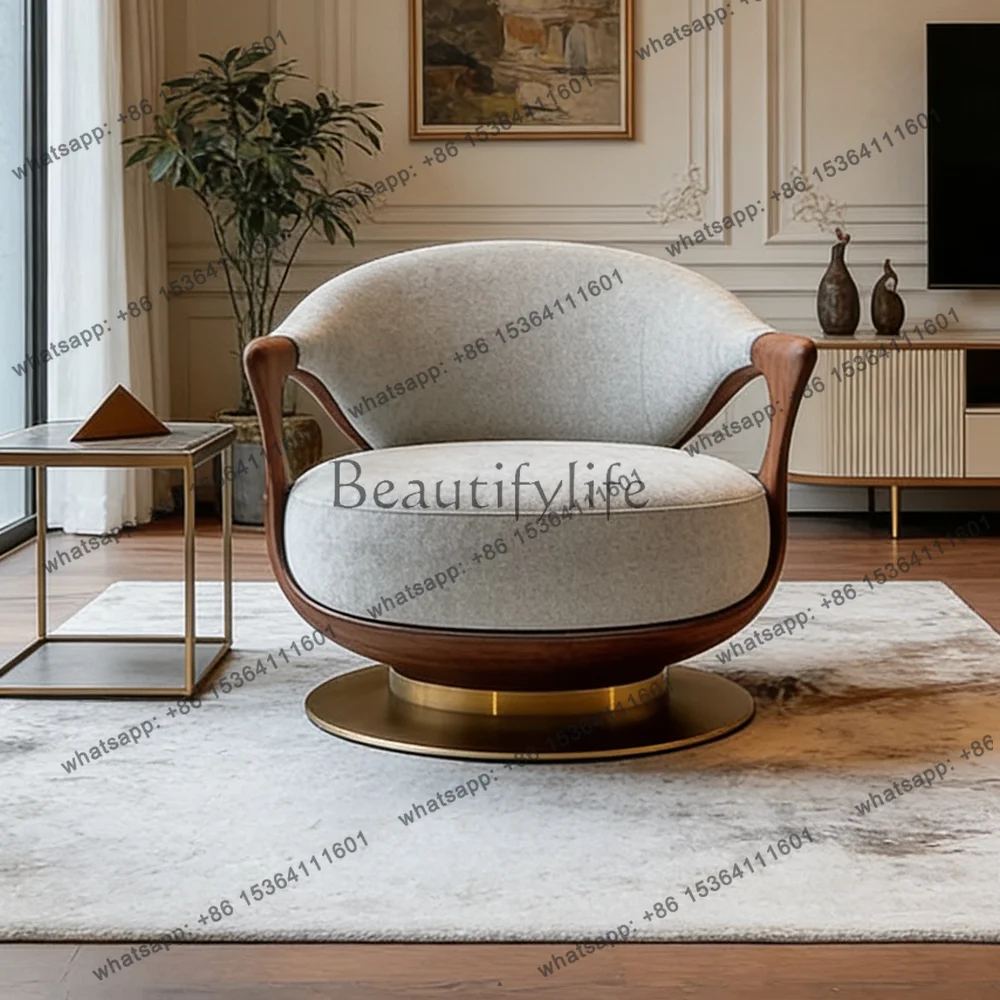 PG-Modern Swivel Armchair Luxury Boucle Fabric Accent Lounge Sofa Chair for Living Room Furniture Set make 20days