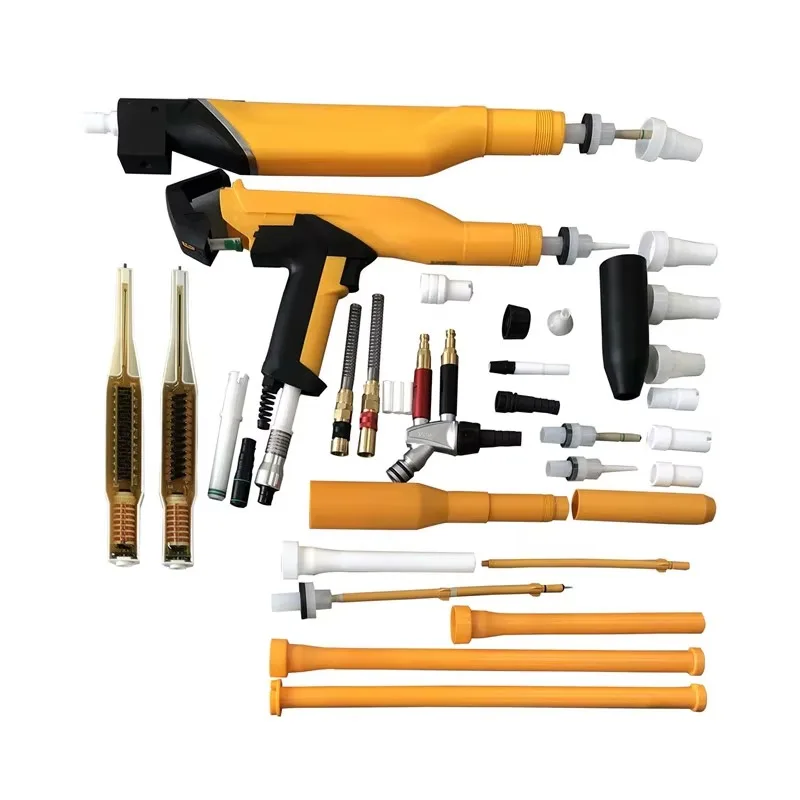 High Efficiency Electrostatic Manual  Powder Coating Spray for Metal Tools