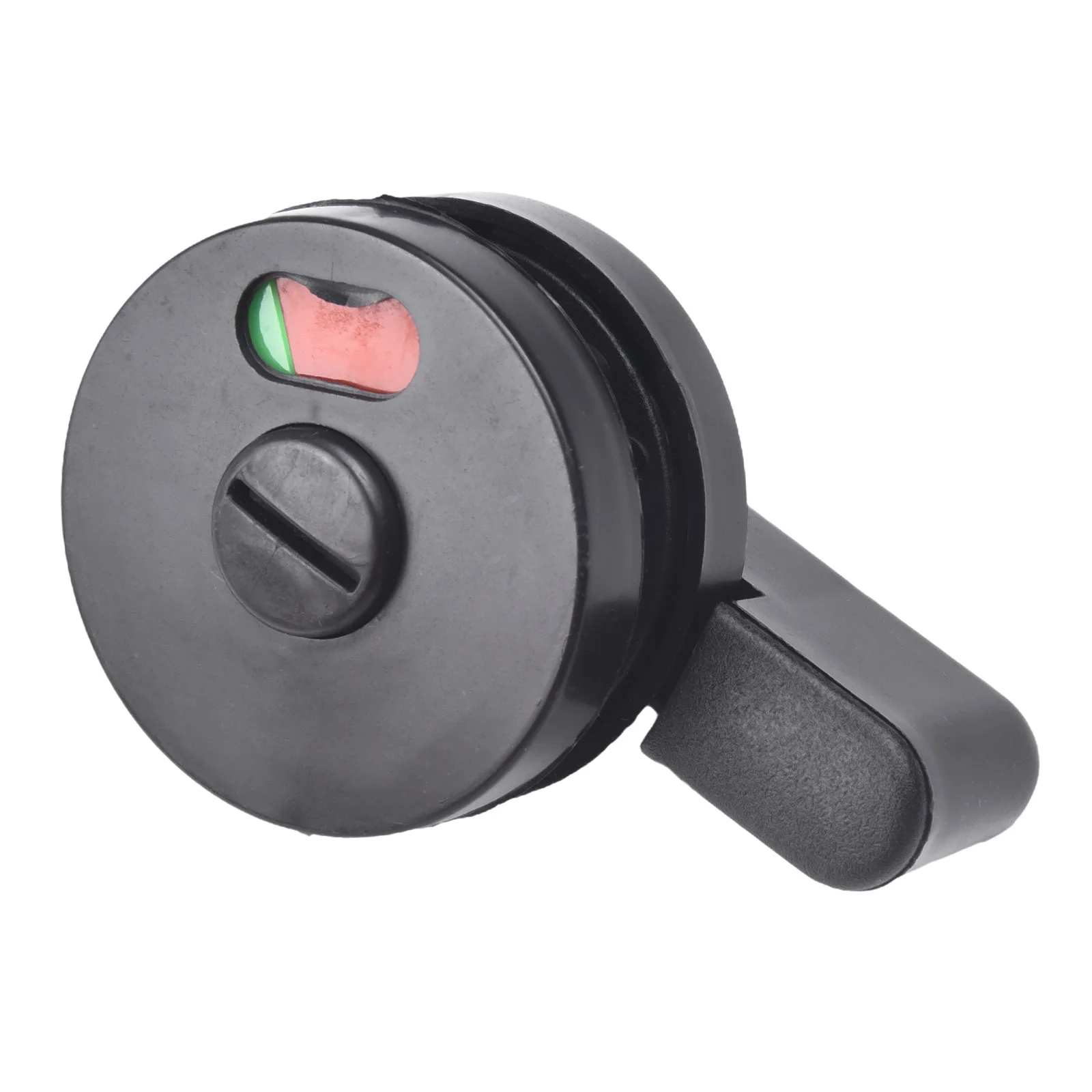 Bathroom Indicator Lock Keyless Door Black Nylon Plastic Partition Shower Latch  Airport Station Hospital Indicator Lock
