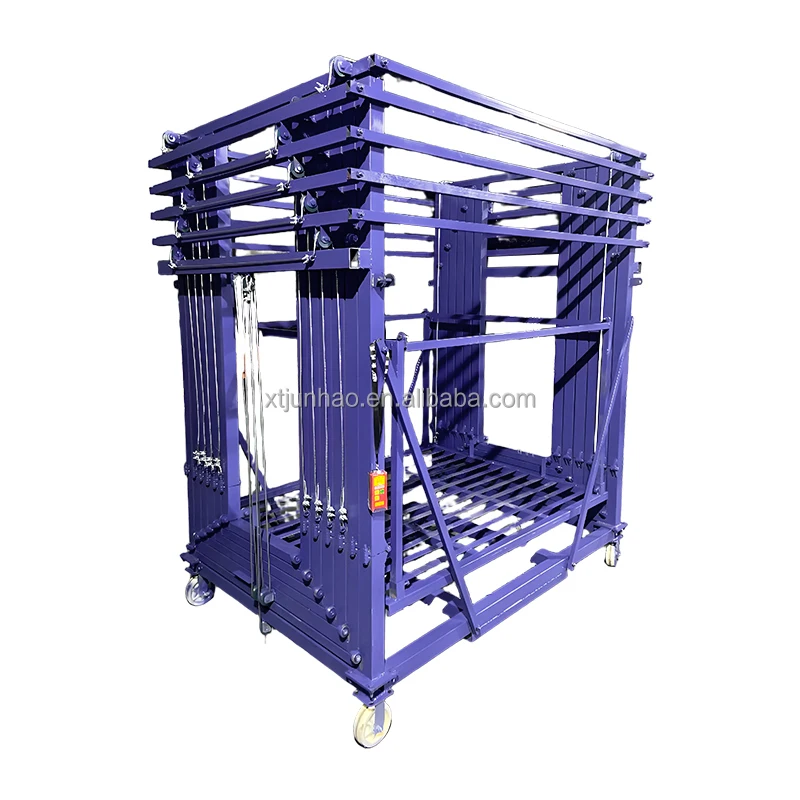 Heavy-Duty Electric Scaffolding Hydraulic Lift System Foldable Design for Construction Gear Wholesale Price Warehouse Use