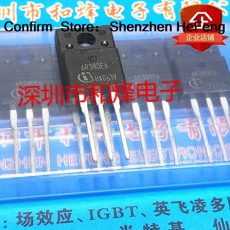 

5PCS-10PCS 6R380E6 IPA60R380E6 TO-220F 650V 30A On Stock Best Quality Transistor