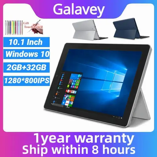 2025 El Más Nuevo Juego Play 10,1 ""Windows 10 Tablet Pc 2G