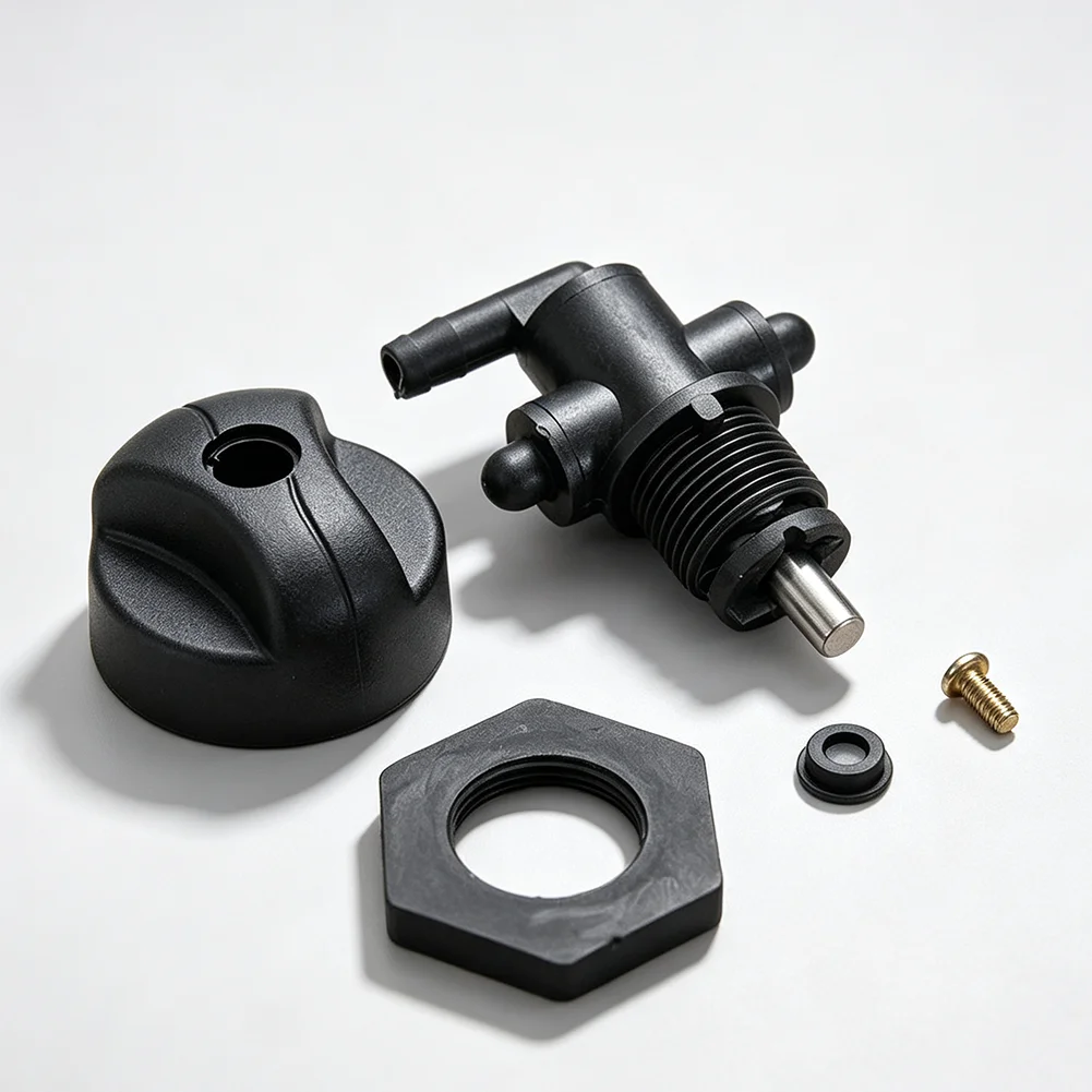 Fuel Cut-off Switch Fuel Petcock Valve Robust Material Construction Easy Installation Process Reliable Shut-off Capability
