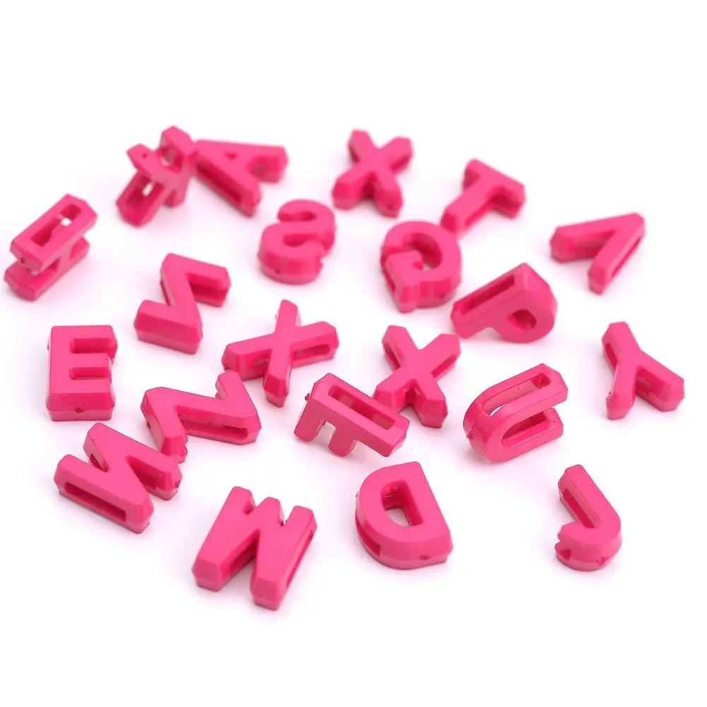 100 Stück 12 mm mehrfarbige zufällige Buchstabenperlen, Acryl-Alphabet-Perlen für Schmuckherstellung, DIY-Armband, Halskette, Schlüsselanhänger, Zubehör – Detail 12