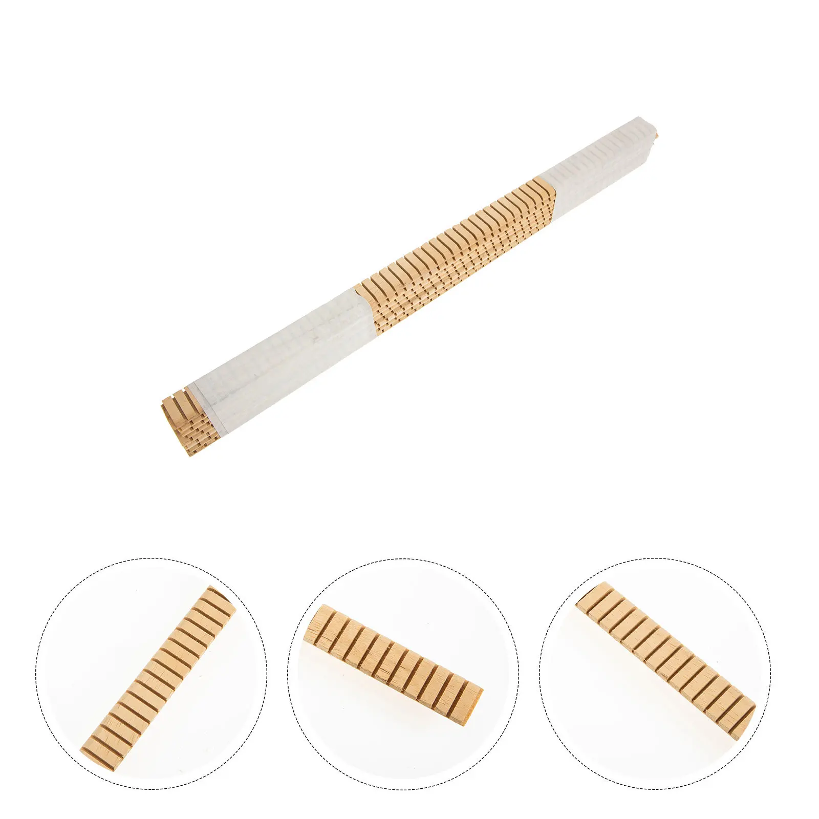 

8pcs Wooden Guitar Inlay Strip Rainbow Color Decorative Accessory For Acoustic Classical Guitar Ukulele Bass Purfling Binding