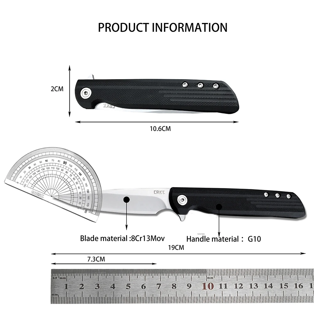 CR 3801 Assisted Flipper Knife 3.31\