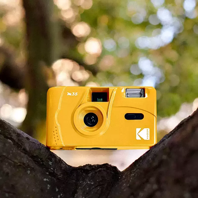 Kodak New Film 35mm Non-disposable M35 Film Camera Film Machine With Flash Function Original Kodak Film Camera Children toys