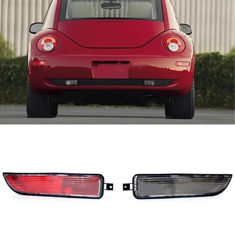 LH/RH Car-Styling Rear Bumper Reflector Light Lamp Without Bulbs 1C0945701D 1C0945702D For LHD VW Beetle 2006 2007 2008 -2010
