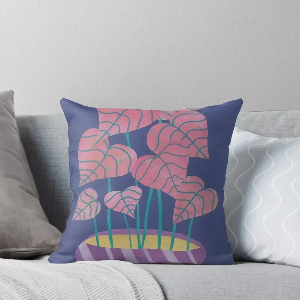 

Pink plant Throw Pillow autumn pillowcase Rectangular Cushion Cover pillow pillowcase christmas supplies pillow