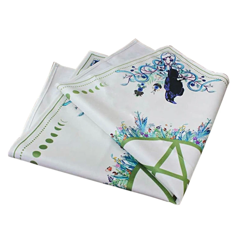 Five Pointed Star Tarot Tablecloth for Meditation and Fortune Telling N58B