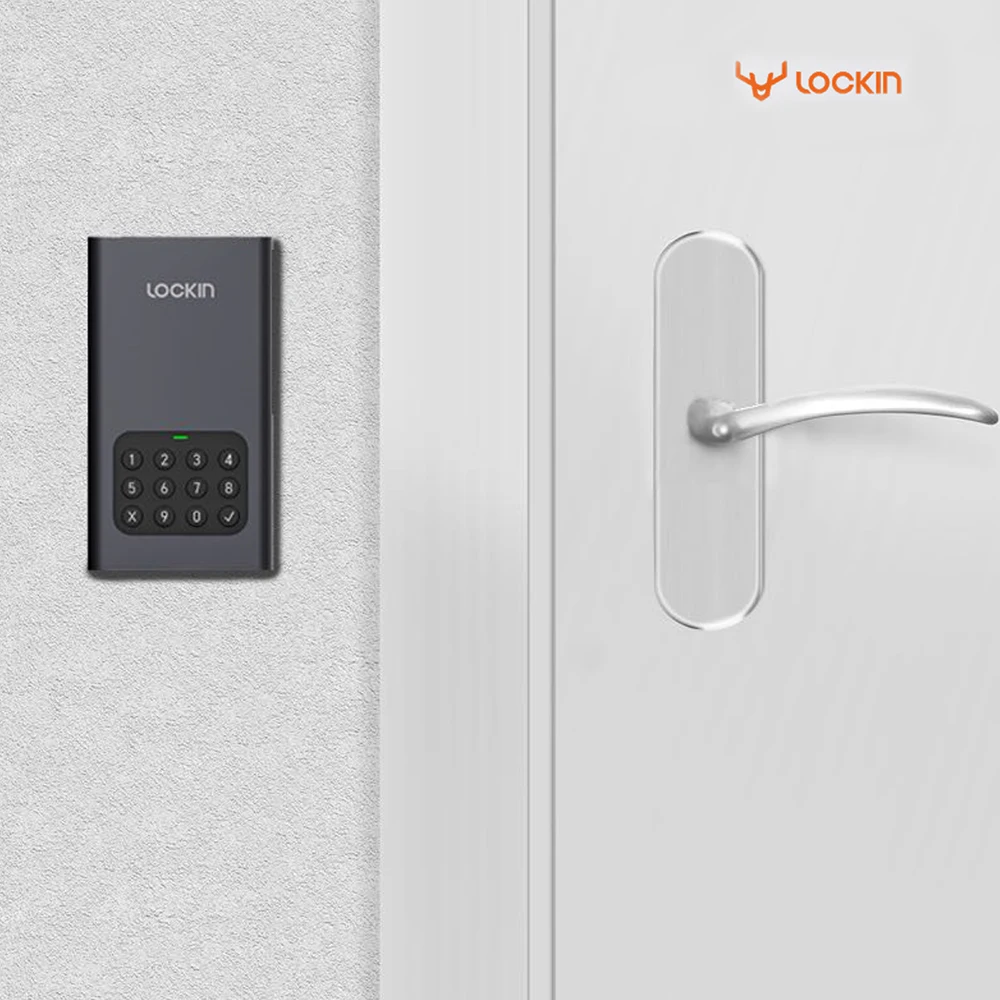 Lockin Tuya Smart Key Storage Lock Box BT Wireless Password Key Safe Alloy BOX IPX5 Waterproof Remote Control Safe Box Door Key