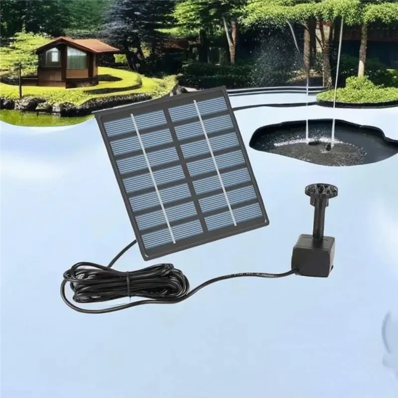 مجموعات نافورة الشمسية نوافير حمام السباحة العائمة نوافير صغيرة نوافير حمام السباحة نوافير الحديقة نوافير الفناء-BAAQ #5