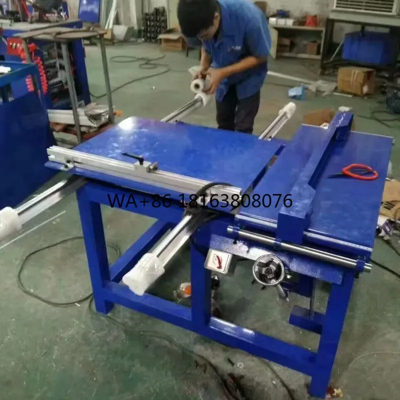 Aluminum and Wood Sliding Table Saw / Panel Cutting Machine Aluminum Honeycomb Panel Cutter Cladding Panel Cutting