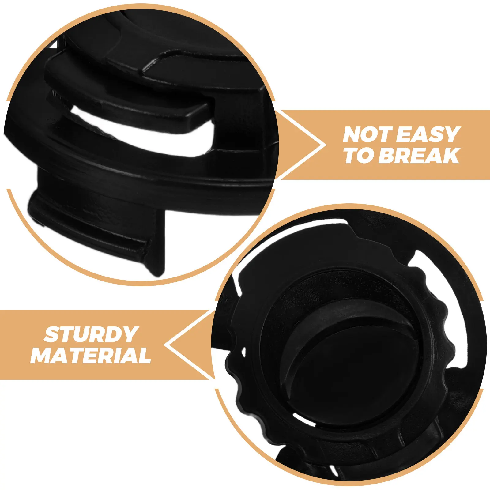 4Pairs Visor Repair Set Plastic Clip Buckles for Motorcycle Electric Bike Helmets Secure Stable Low